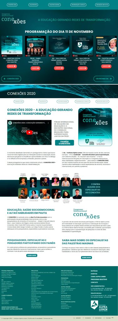 Conexões Website